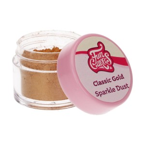 Прахообразен оцветител FunCakes - Classic Gold - 2,5 г